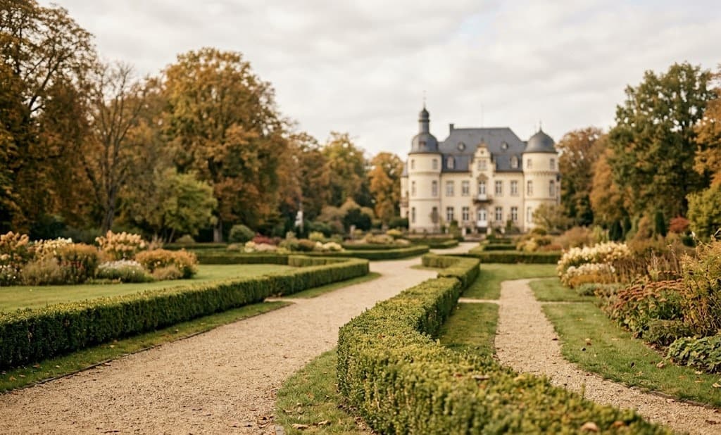 Fotograf Bergheim — Paffendorfer Schloss im Abendlicht