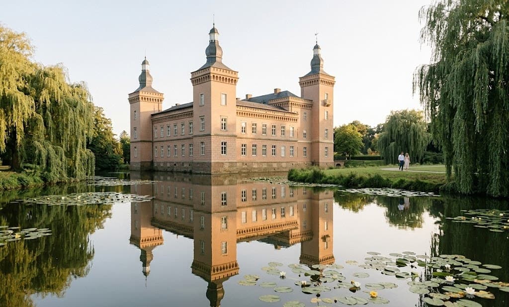 Fotograf Erftstadt — Schloss Gracht im Abendlicht