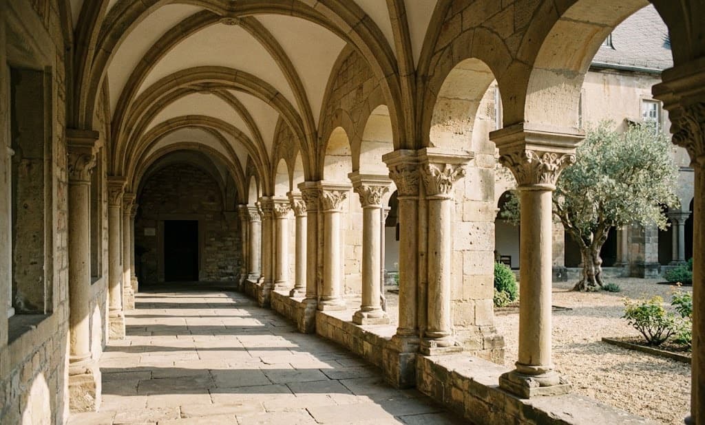 Fotograf Pulheim — Abtei Brauweiler romanischer Kreuzgang