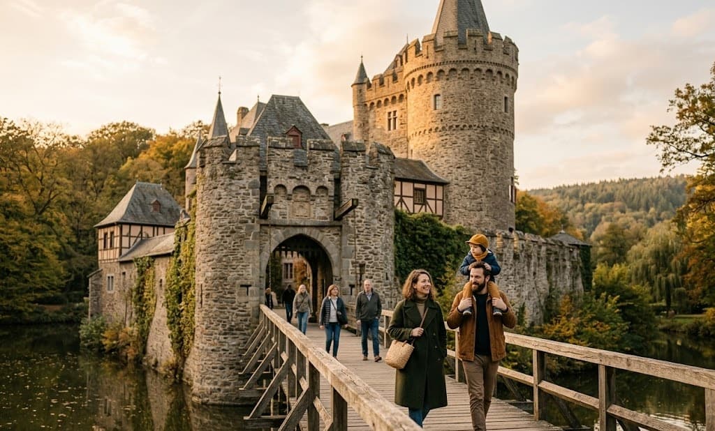 Hochzeitslocation NRW — Burg Satzvey (Mechernich) — für die Märchenhochzeit