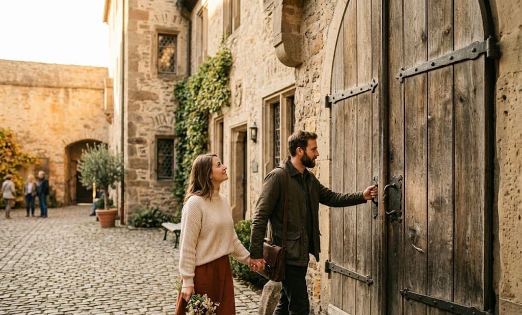 Hochzeitslocation NRW — Malteser Komturei (Köln) — mittelalterliche Anlage in der Stadt