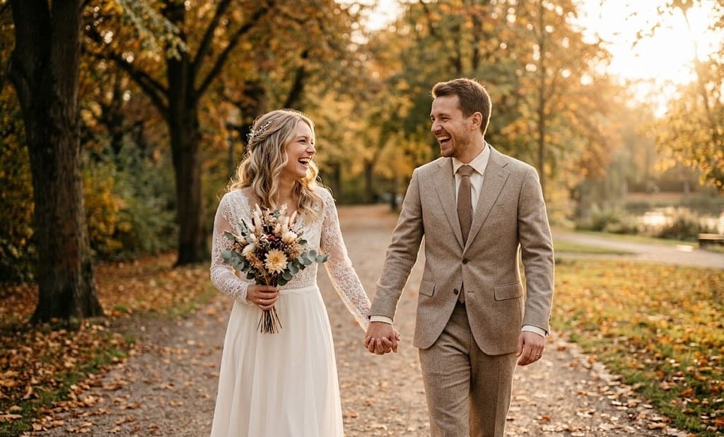 Paar-Portrait am Ville-See